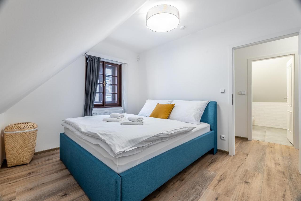 Residence Wurmfeld - Rodinny Apartman S 3 Loznicemi Český Krumlov Buitenkant foto