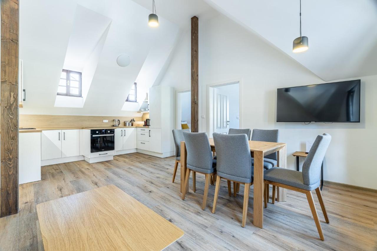 Residence Wurmfeld - Rodinny Apartman S 3 Loznicemi Český Krumlov Buitenkant foto